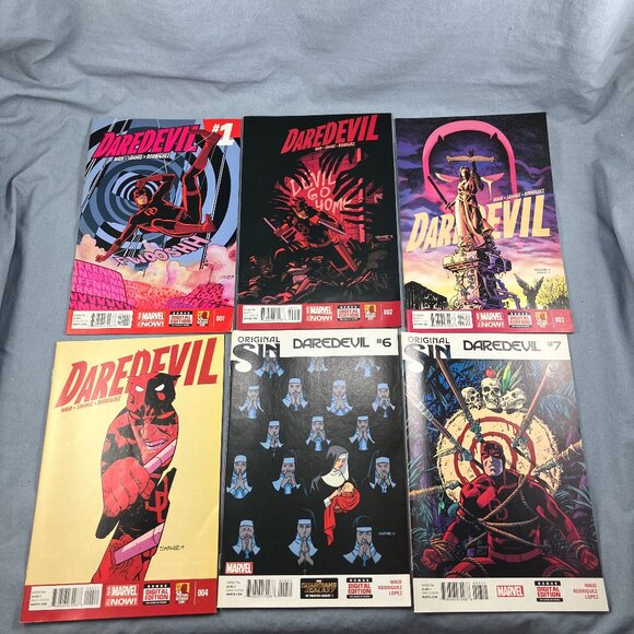Daredevil Marvel Comics 2014 Lot of 17 Issues #1-4 6-11 13-18 - Picture 3 of 5